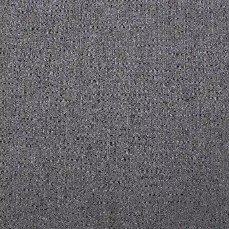 Fauteuil pivotant en lin de style transitoire avec accoudoirs carrés et coussin amovible